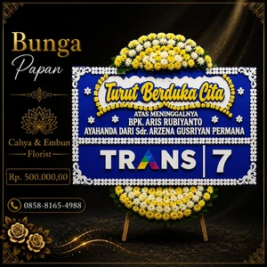 Toko Bunga Rumah Duka Sentra Medika Cibinong - Bunga Papan Turut Berduka Cita