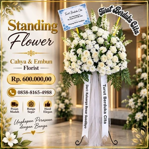Toko Bunga Rumah Duka Sentra Medika Cibinong - Standing Flower